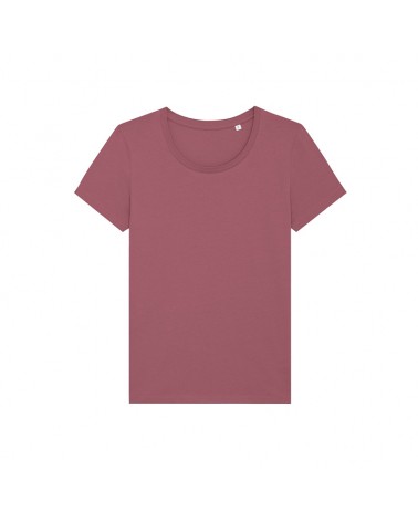 WOMEN TSHIRT FITTED HIBISCUS ROSE