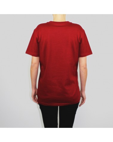 INVENTOR UNISEX TSHIRT MEDIUM FIT BURGUNDY