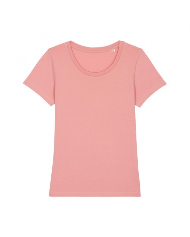 WOMEN TSHIRT FITTED CANYON PINK