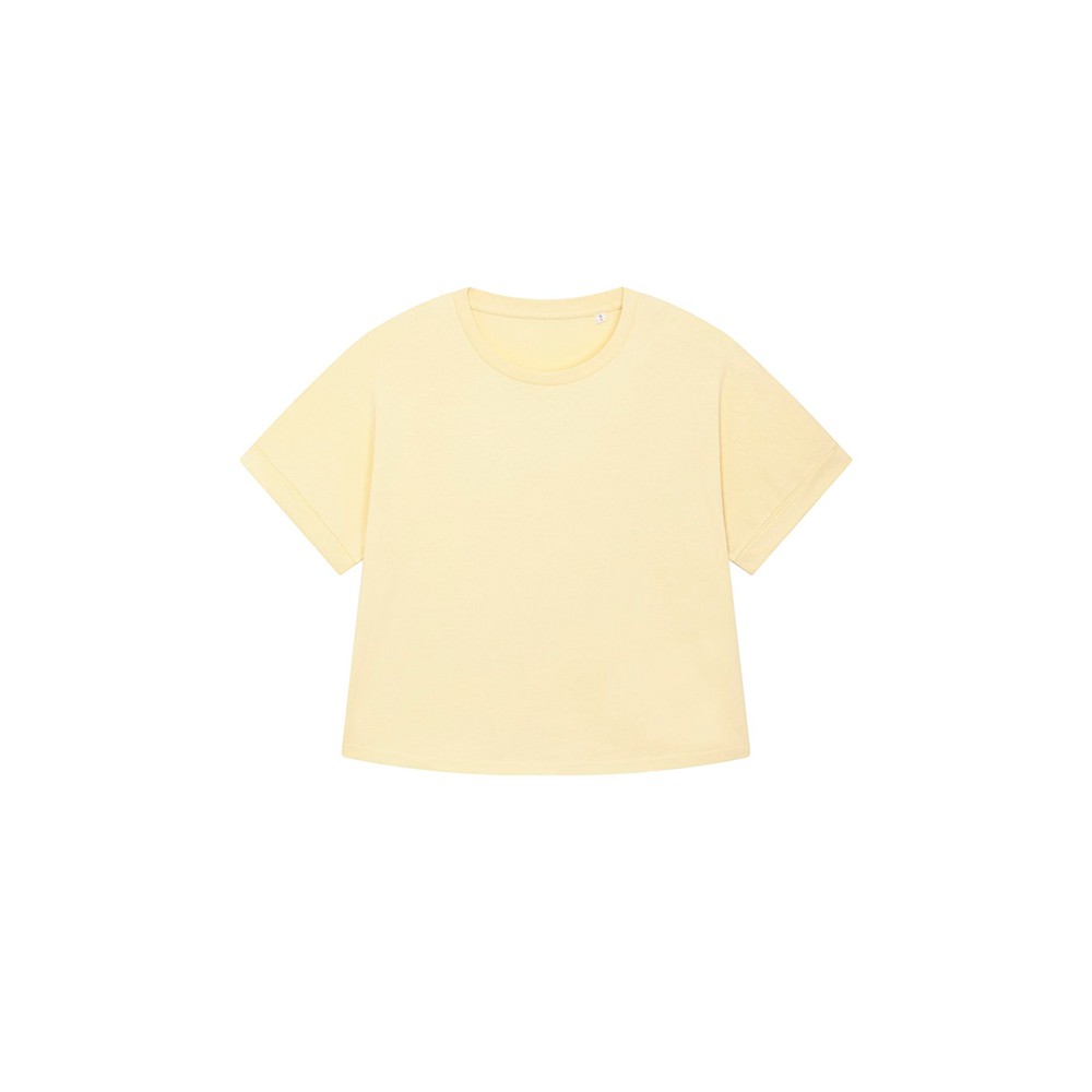 THE WOMEN'S ROLLED SLEEVE TSHIRT BUTTER