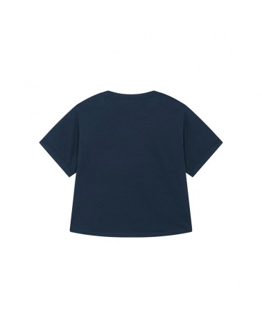 THE WOMEN'S ROLLED SLEEVE TSHIRT FRENCH NAVY
