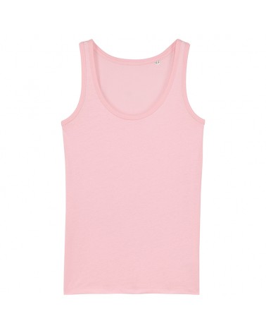 THE WOMEN'S FITTED TANK TOP COTTON PINK