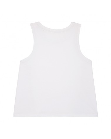 THE WOMEN'S CROPPED TANK TOP WHITE