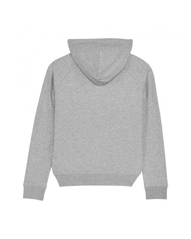 The iconic women's hoodie sweatshirt HEATHER GREY