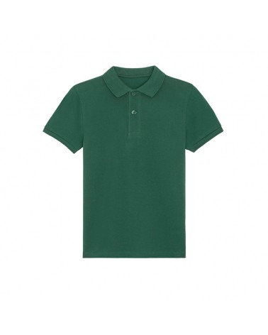 THE ICONIC KIDS' POLO GLAZED GREEN