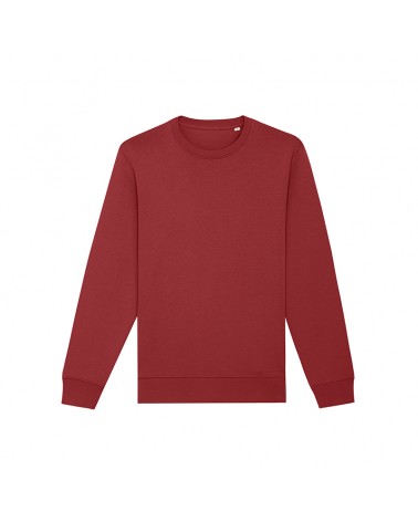 SWEATSHIRT UNISEX FITTED RED EARTH