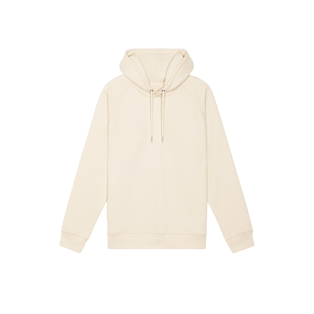 The unisex side pocket hoodie sweatshirt NATURAL RAW
