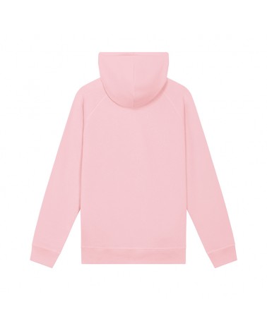 The unisex side pocket hoodie sweatshirt COTTON PINK