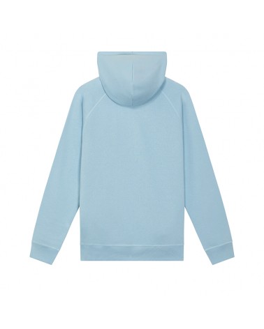 The unisex side pocket hoodie sweatshirt SKY BLUE