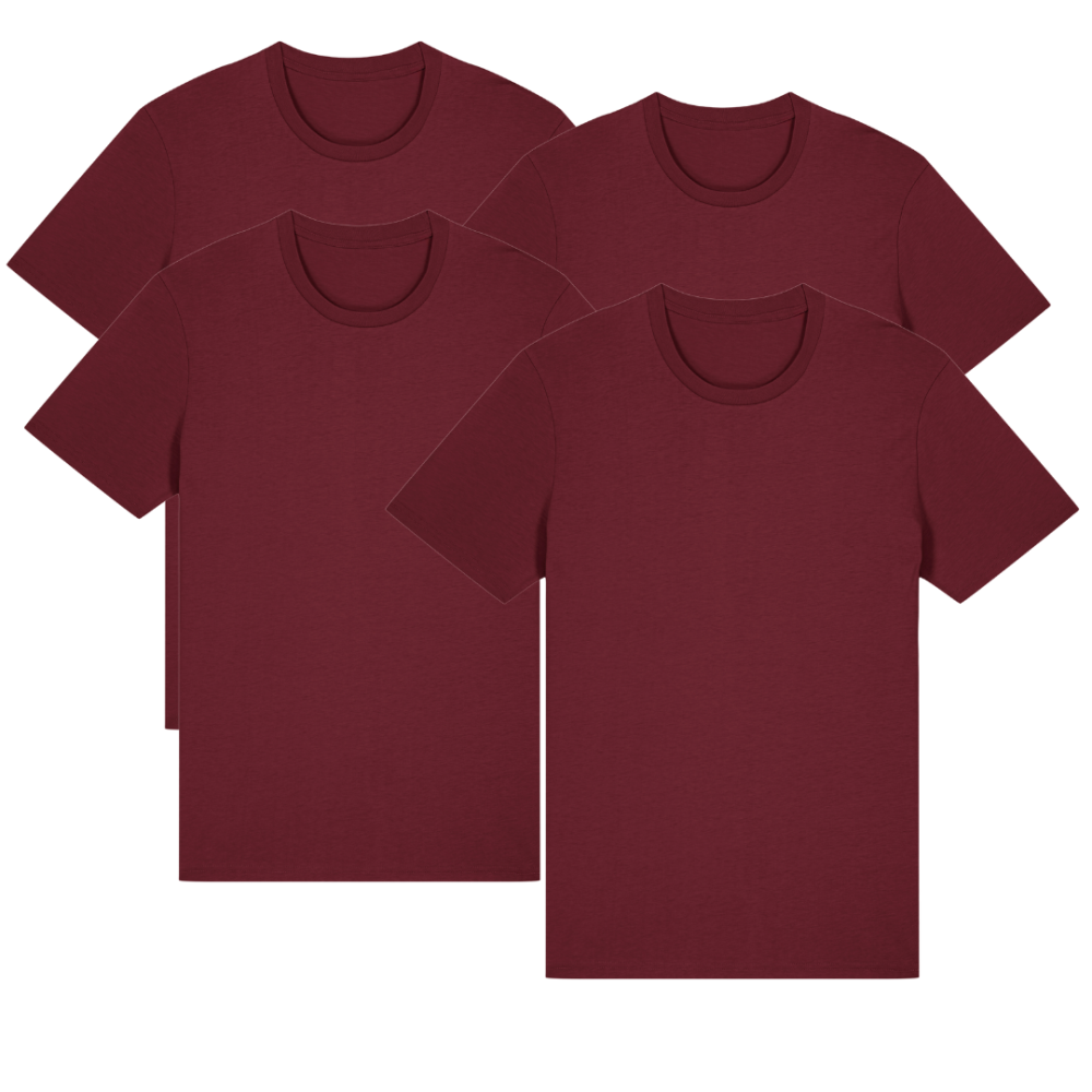 PAKIET 4 TSHIRTÓW BUILDER UNISEX