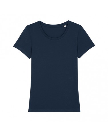 WOMEN TSHIRT FITTED FRENCH NAVY