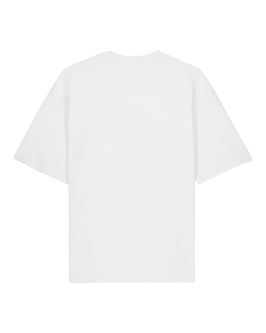 RELAXER - tshirt oversized unisex - BIAŁY