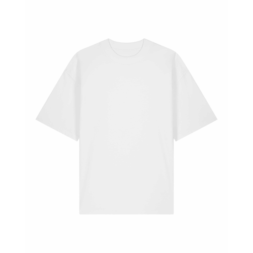 RELAXER - tshirt oversized unisex - BIAŁY