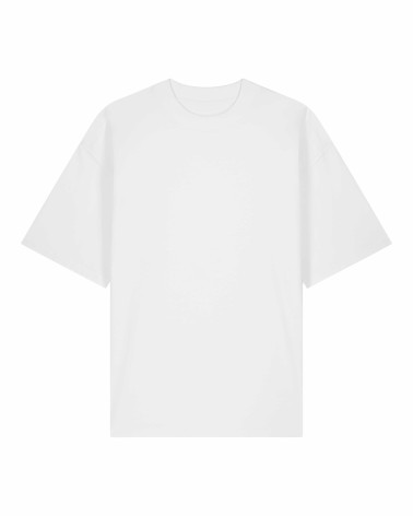 RELAXER - tshirt oversized unisex - BIAŁY
