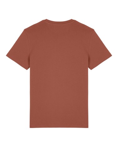 MAKER - lekko dopasowany tshirt unisex - CEGLANY