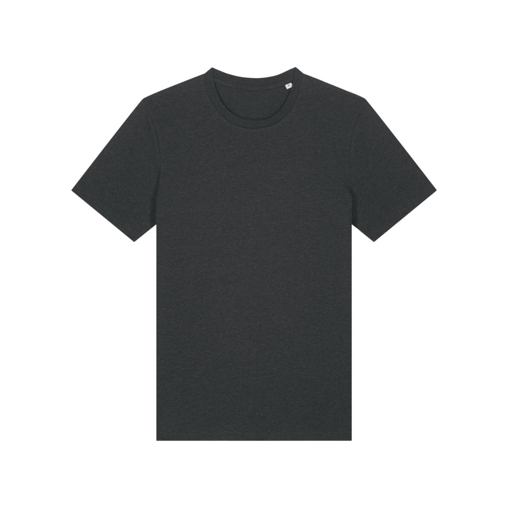 MAKER - lekko dopasowany tshirt unisex - CIEMNY SZARY MELANGE