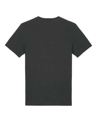 MAKER - lekko dopasowany tshirt unisex - CIEMNY SZARY MELANGE