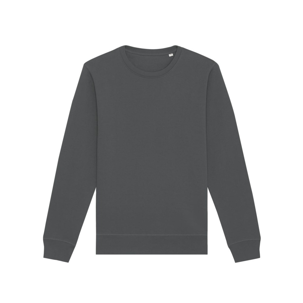 SKATER THE ESSENTIAL CREWNECK SWEATSHIRT ANTHRACITE