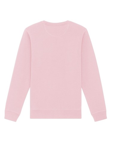 SKATER THE ESSENTIAL CREWNECK SWEATSHIRT COTTON PINK