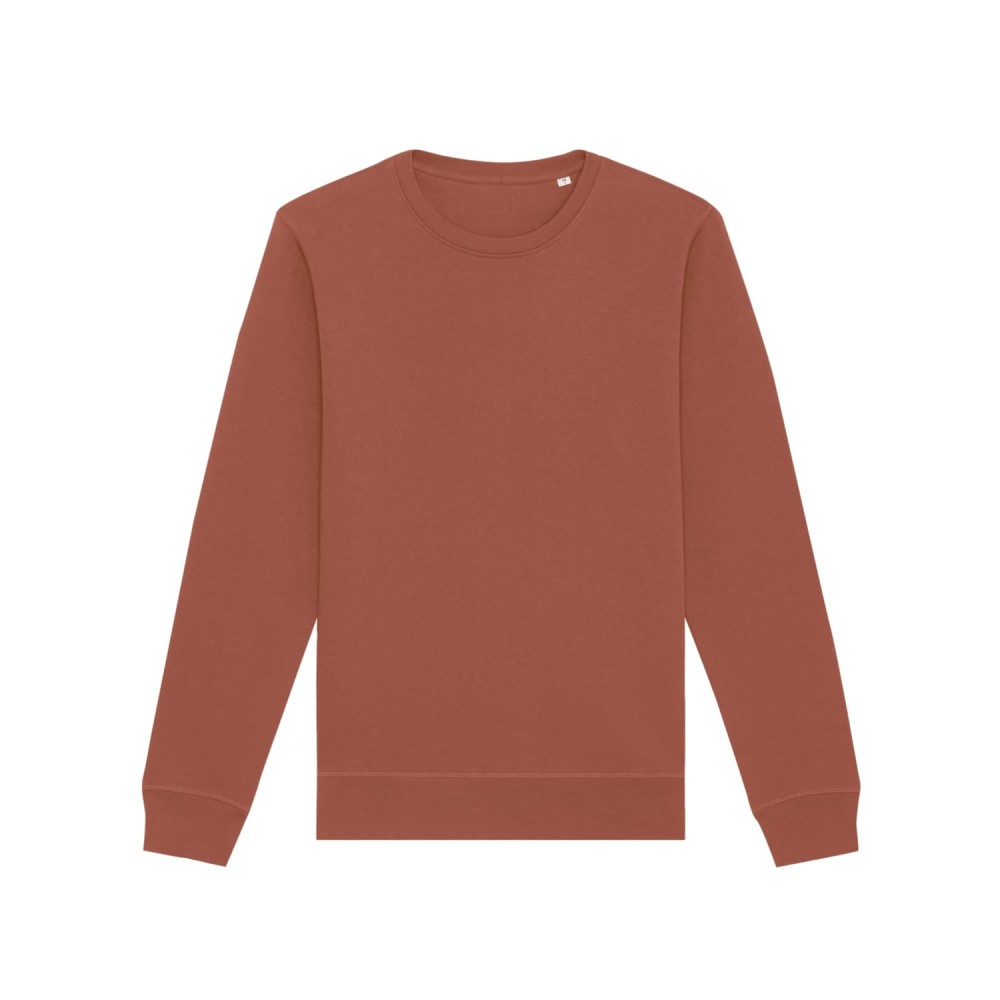 SKATER THE ESSENTIAL CREWNECK SWEATSHIRT BRICK
