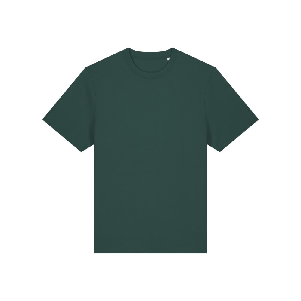 FLAMER UNISEX TSHIRT RELAXED FIT BOTTLE GREEN