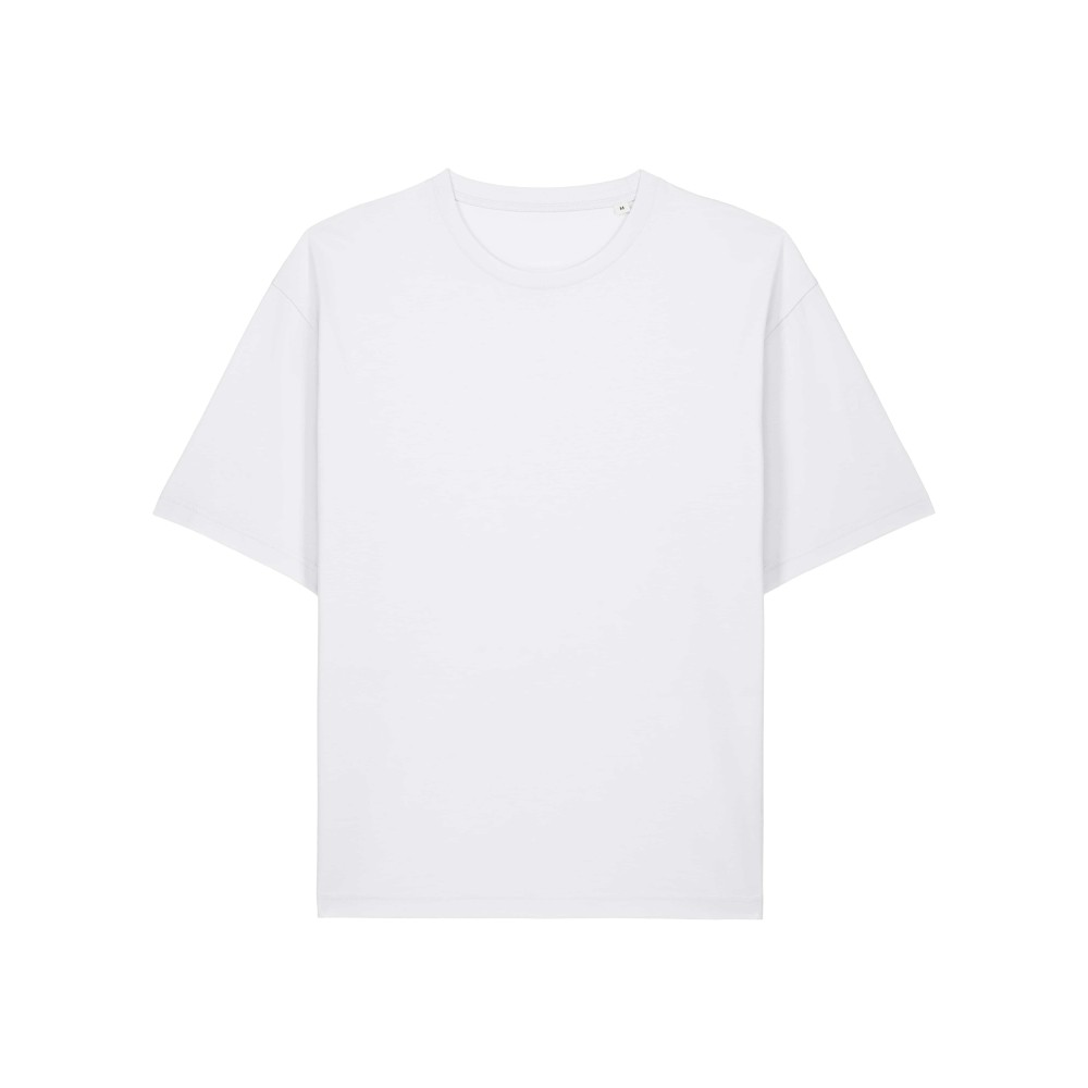 FLOATER - luźny tshirt boxy unisex - BIAŁY