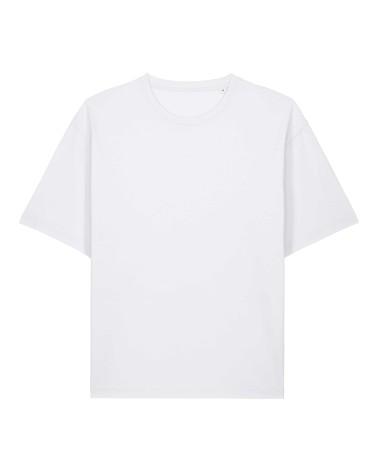 FLOATER - luźny tshirt boxy unisex - BIAŁY