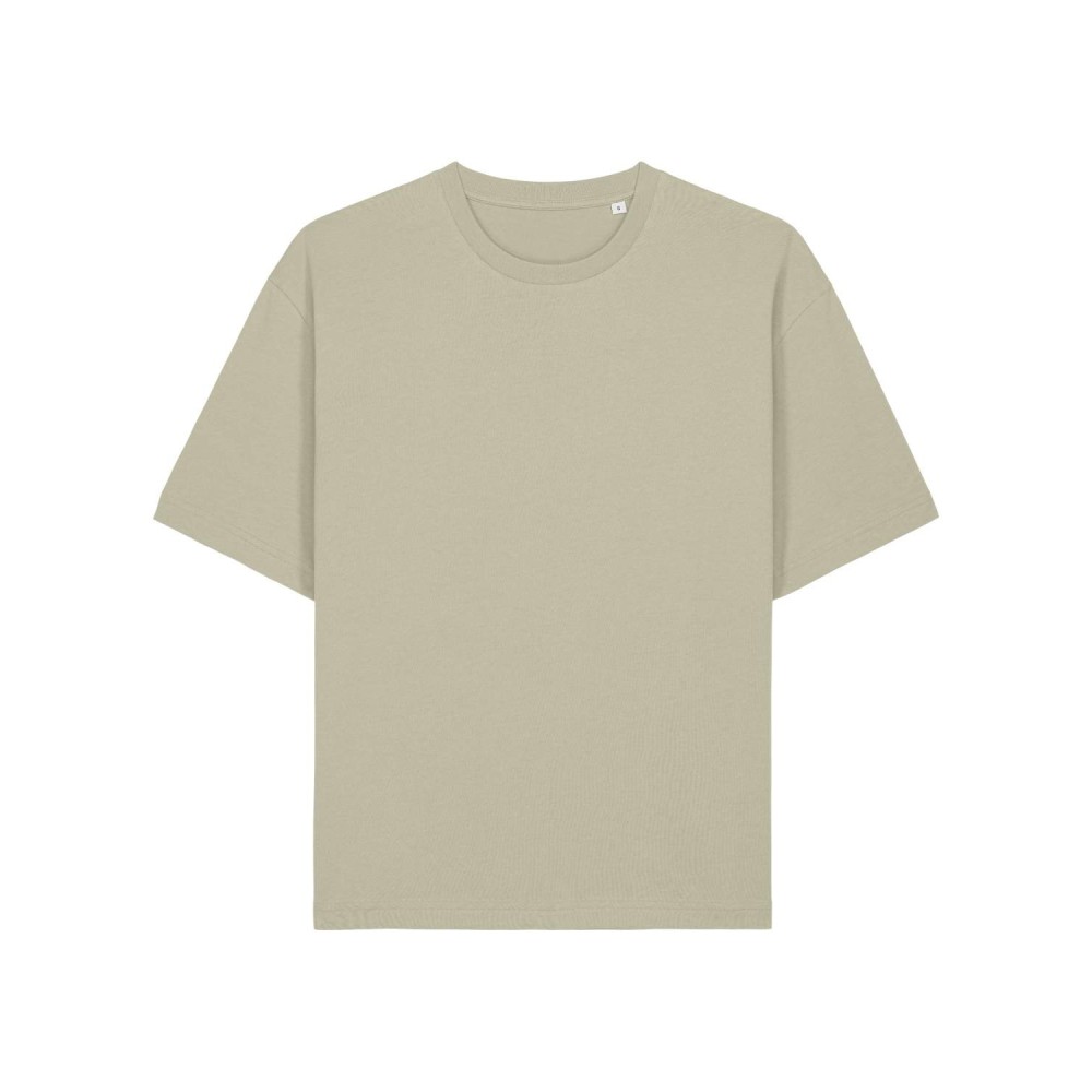 FLOATER UNISEX TSHIRT BOXY FIT STONE