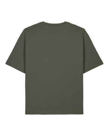 FLOATER UNISEX TSHIRT BOXY FIT KHAKI