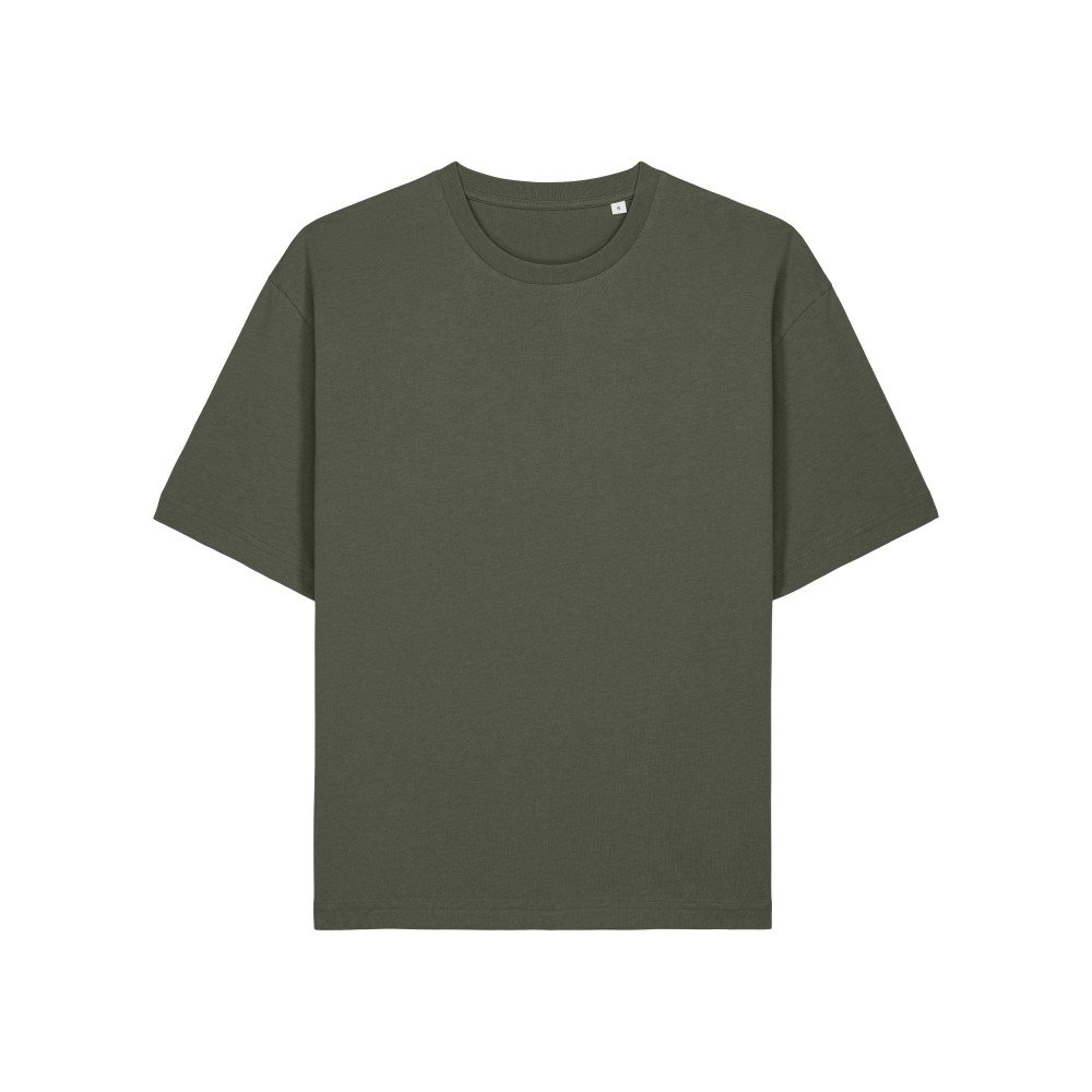 FLOATER UNISEX TSHIRT BOXY FIT KHAKI