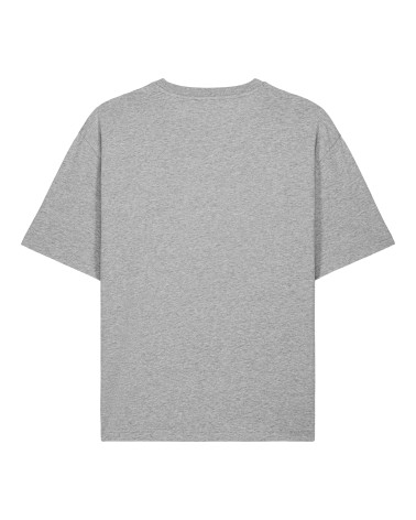 FLOATER UNISEX TSHIRT BOXY FIT HEATHER GREY