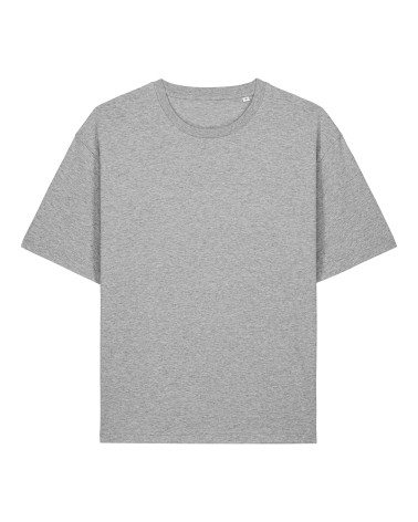 FLOATER UNISEX TSHIRT BOXY FIT HEATHER GREY