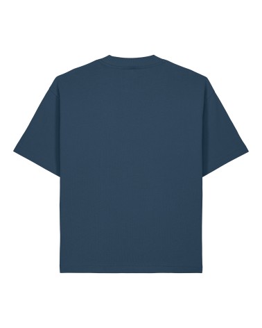 STACKER HEAVY UNISEX TSHIRT BOXY FIT DEEP TEAL