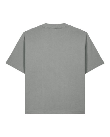 STACKER HEAVY UNISEX TSHIRT BOXY FIT GREY