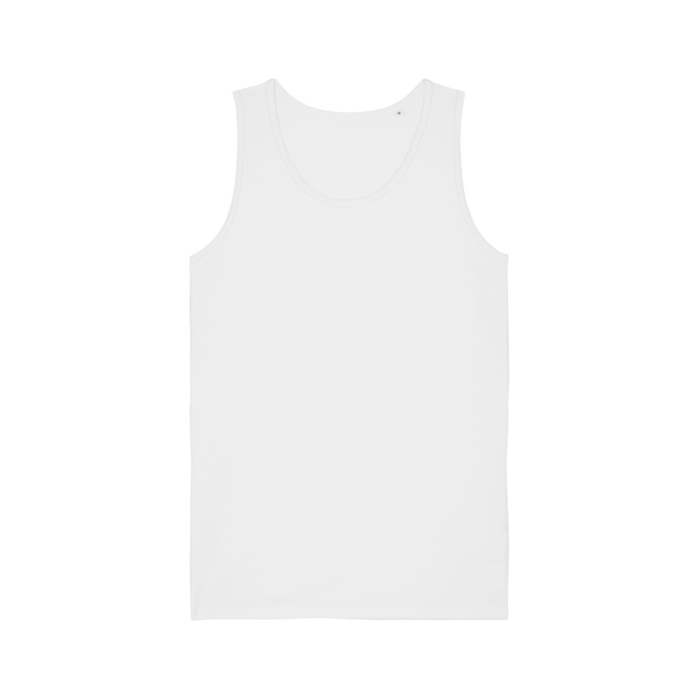 FLEXER MEN'S TANK TOP MEDIUM FIT WHITE