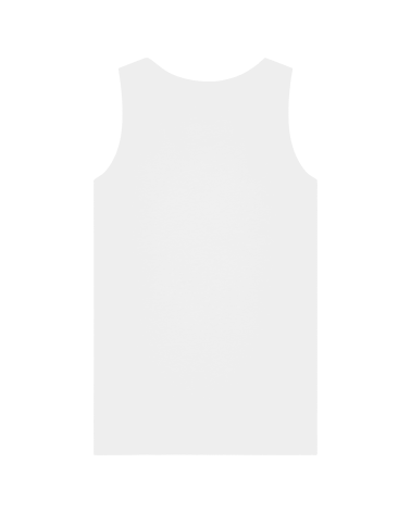 FLEXER MEN'S TANK TOP MEDIUM FIT WHITE