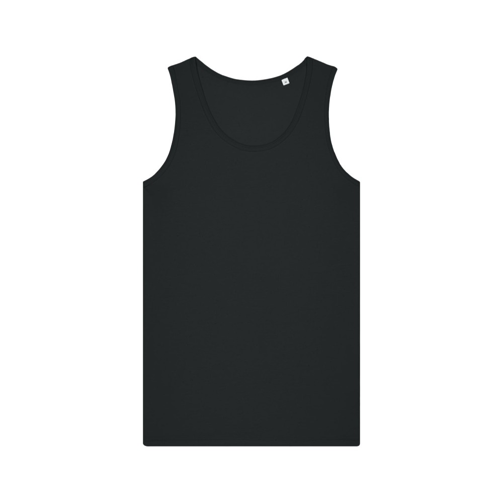 FLEXER - tank top  męski medium fit - CZARNY