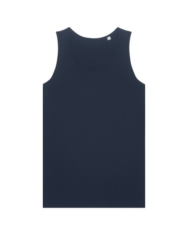 FLEXER - tank top  męski medium fit - GRANATOWY