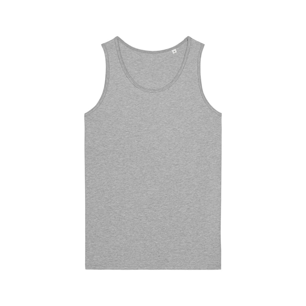 FLEXER MEN'S TANK TOP MEDIUM FIT HEATHER GREY