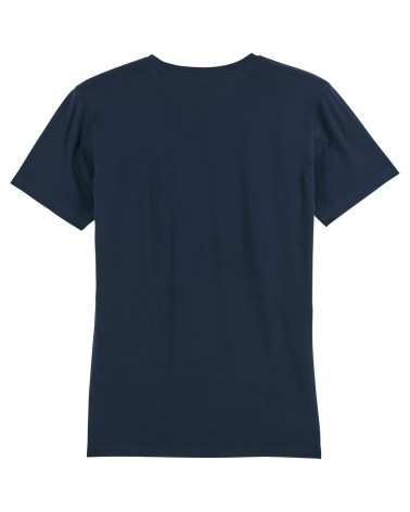 SHAPER - medium fit men's V-neck tshirt - FRENCH NAVY