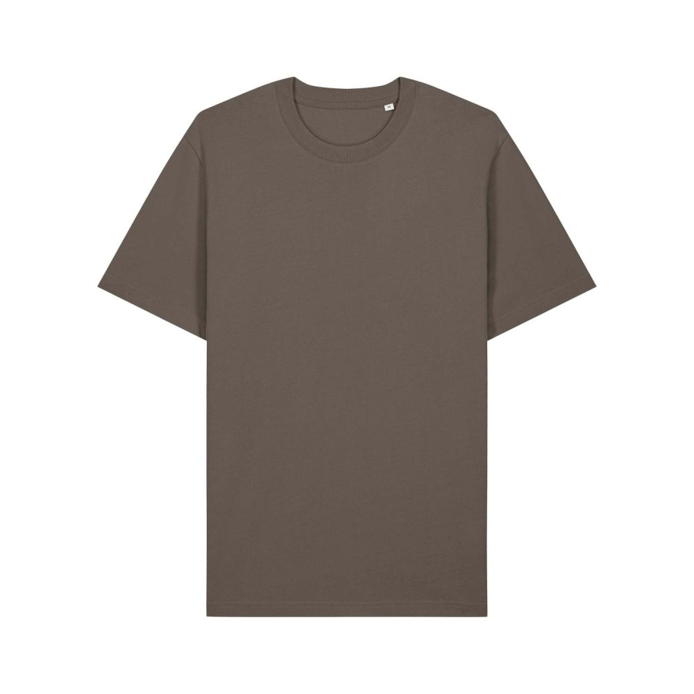 FLAMER UNISEX TSHIRT RELAXED FIT CHOCOLATE