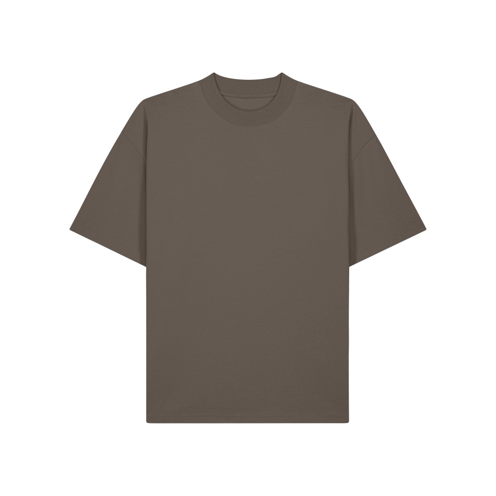 RELAX TSHIRT UNISEX OVERSIZED CHOCOLATE