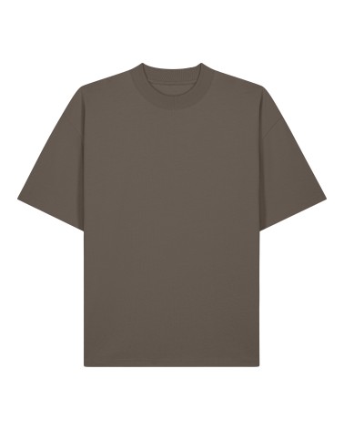 RELAX TSHIRT UNISEX OVERSIZED CHOCOLATE