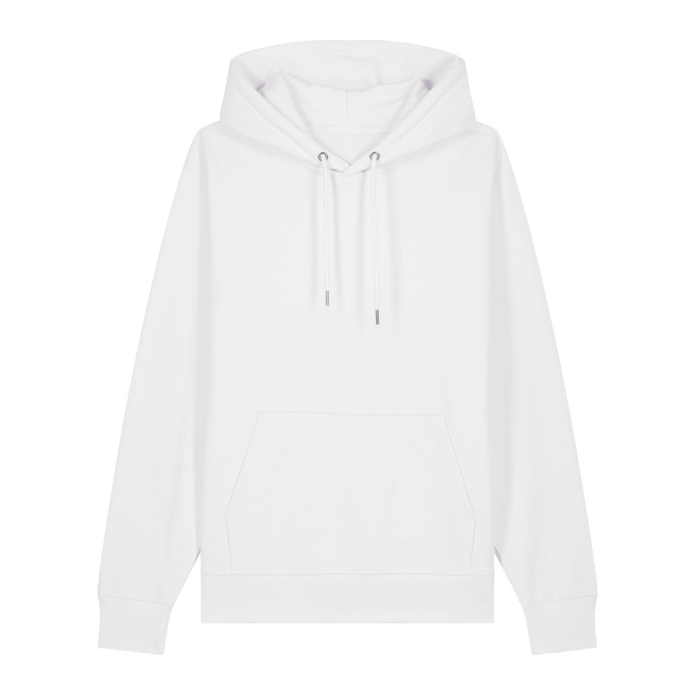 DRIFTER HOODIE UNISEX SWEATSHIRT MEDIUM FIT WHITE