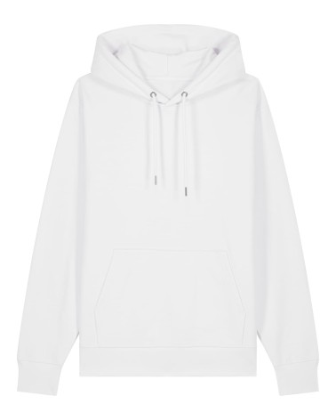 DRIFTER HOODIE UNISEX SWEATSHIRT MEDIUM FIT WHITE