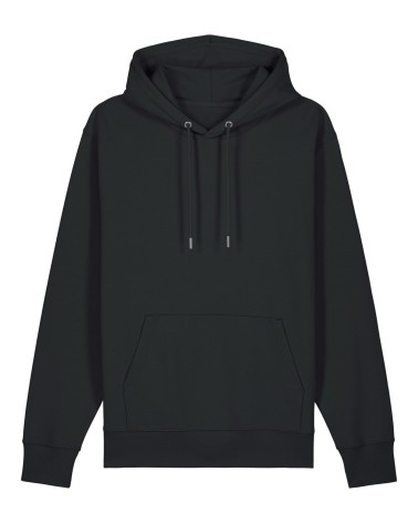 DRIFTER HOODIE UNISEX SWEATSHIRT MEDIUM FIT BLACK