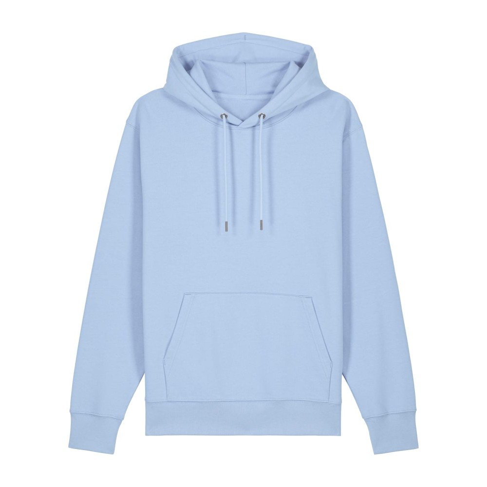 DRIFTER - bluza z kapturem unisex medium fit - JASNY NIEBIESKI