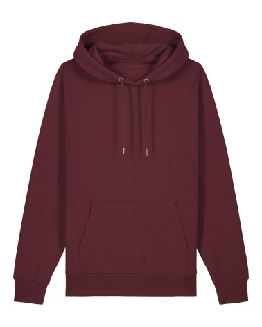 DRIFTER HOODIE UNISEX SWEATSHIRT MEDIUM FIT BURGUNDY