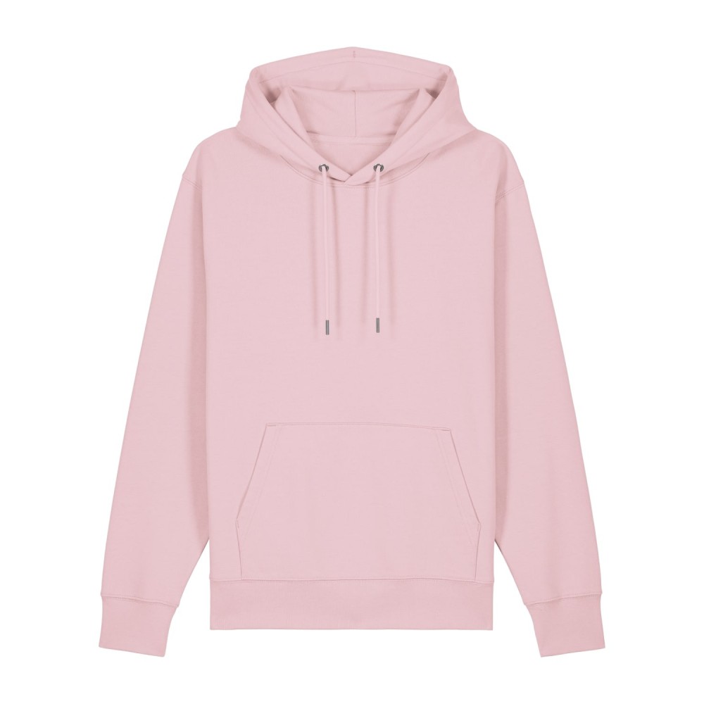 DRIFTER - bluza z kapturem unisex medium fit - JASNY RÓŻ