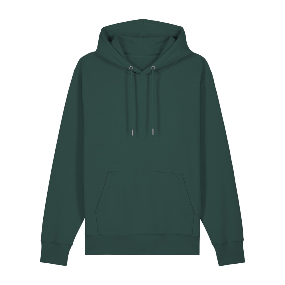 DRIFTER HOODIE UNISEX SWEATSHIRT MEDIUM FIT BOTTLE GREEN